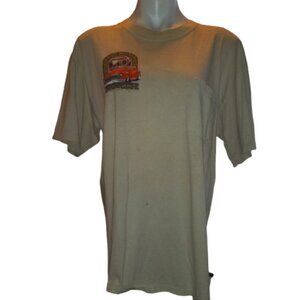 Street Rod Nationals North Large 2005 Kalamazoo Michigan Biege Shirt